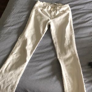 J brand white cropped jeans